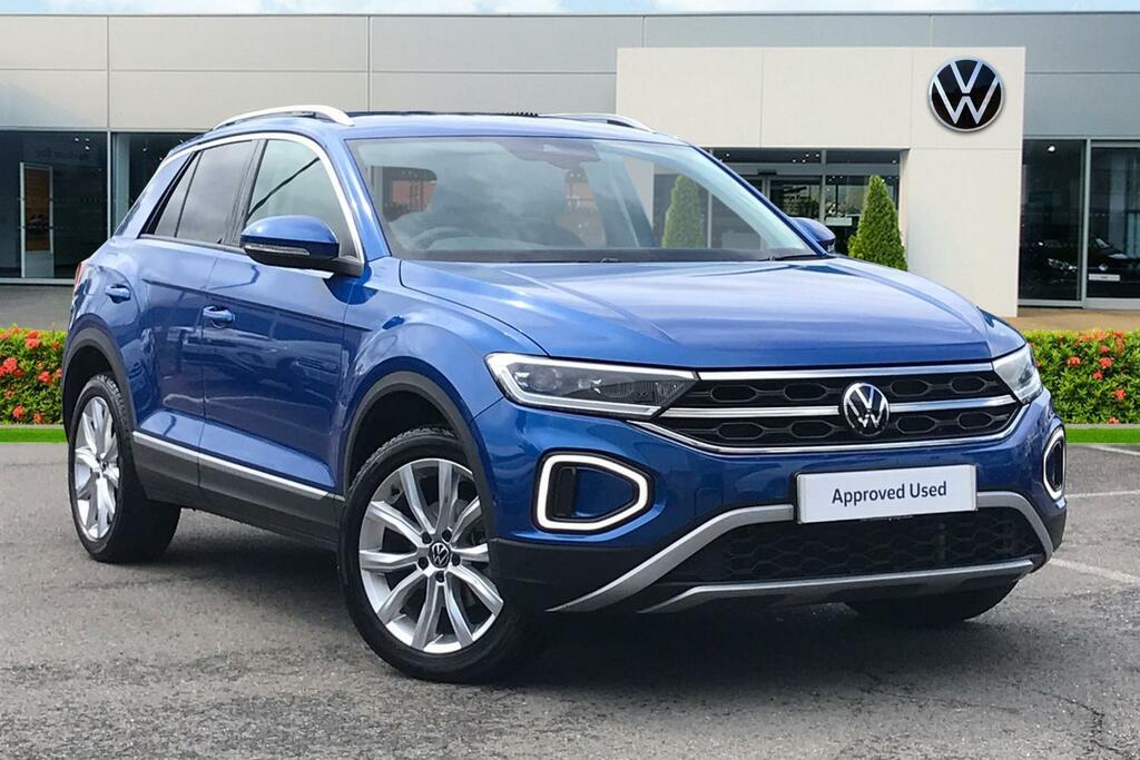 Volkswagen T-Roc 1.5 Tsi Style Dsg Blue