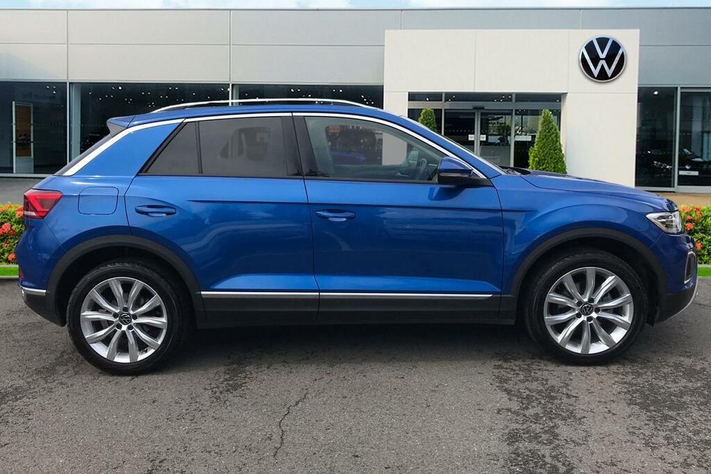 Volkswagen T-Roc 1.5 Tsi Style Dsg AV72YZL Blue #4