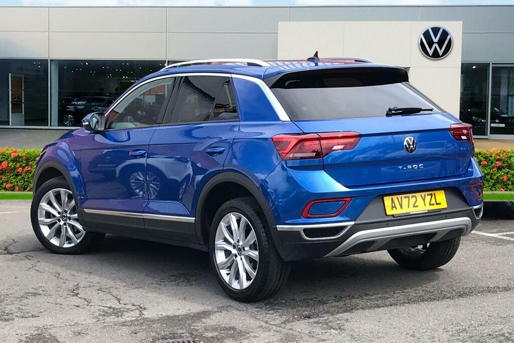 Volkswagen T-Roc 1.5 Tsi Style Dsg AV72YZL Blue #3
