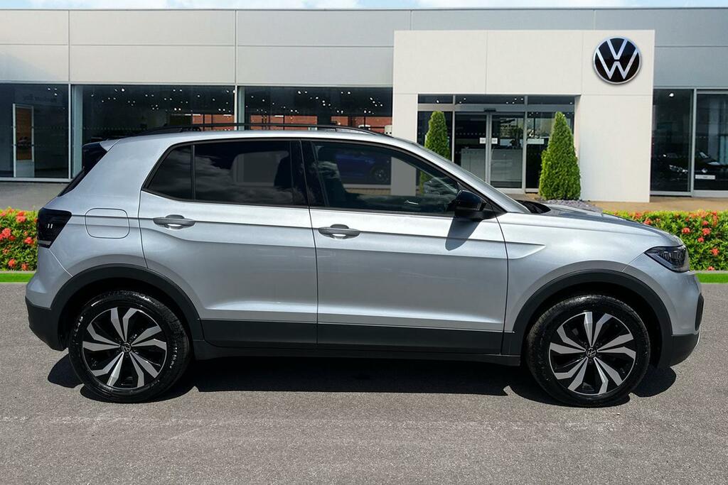 Volkswagen T-Cross 1.0 Tsi Black Edition RF73KUO Silver #4