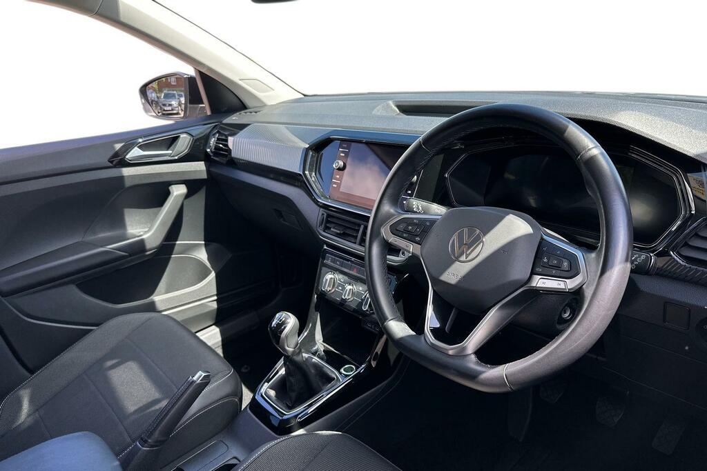 Volkswagen T-Cross 1.0 Tsi Black Edition RF73KUO Silver #6