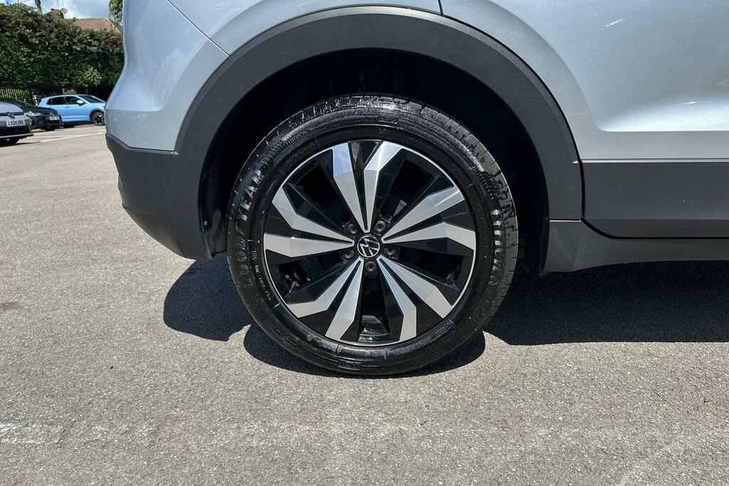 Volkswagen T-Cross 1.0 Tsi Black Edition RF73KUO Silver #5
