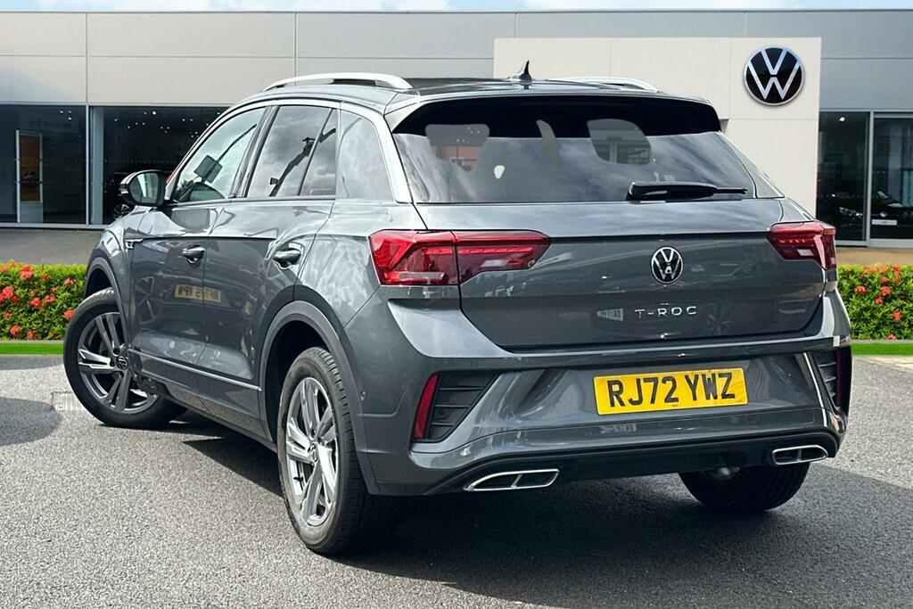 Volkswagen T-Roc 1.5 Tsi R-line Dsg Grey #3