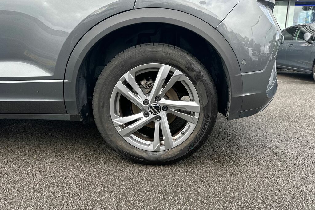 Volkswagen T-Roc 1.5 Tsi R-line Dsg Grey #5