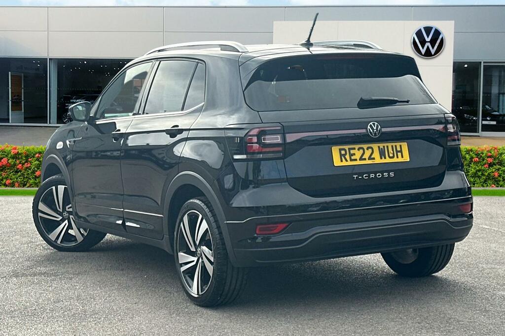 Volkswagen T-Cross 1.0 Tsi 110 R-line Dsg RE22WUH Black #3
