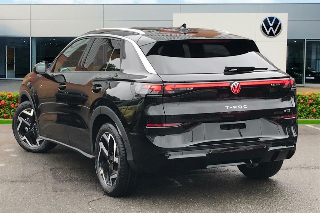 Volkswagen T-Roc New T-roc R-line 1.5 Etsi 150 Ps 7-Speed Dsg Black #3