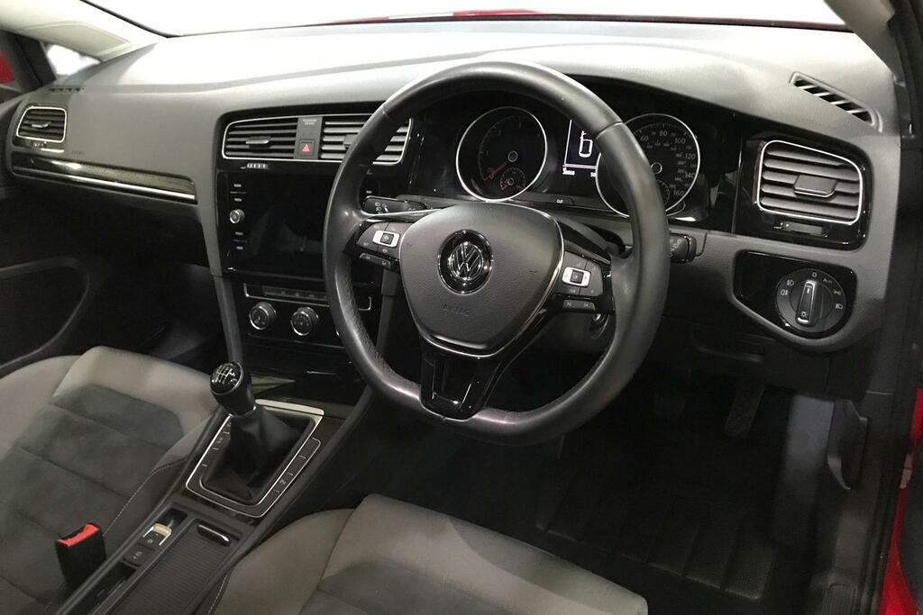 Volkswagen Golf 2.0 Tdi Gt Red #6