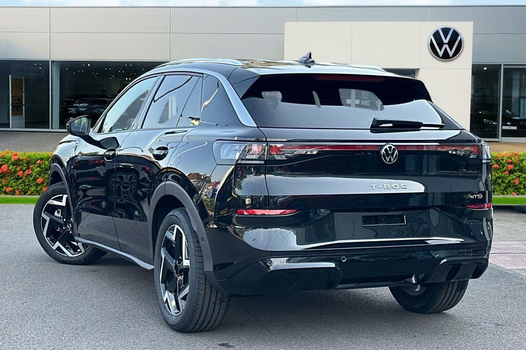 Volkswagen T-Roc New T-roc R-line 1.5 Etsi 150 Ps 7-Speed Dsg Black #3