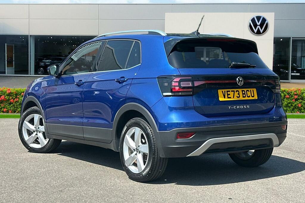 Volkswagen T-Cross 1.5 Tsi Evo Sel Dsg Blue #3