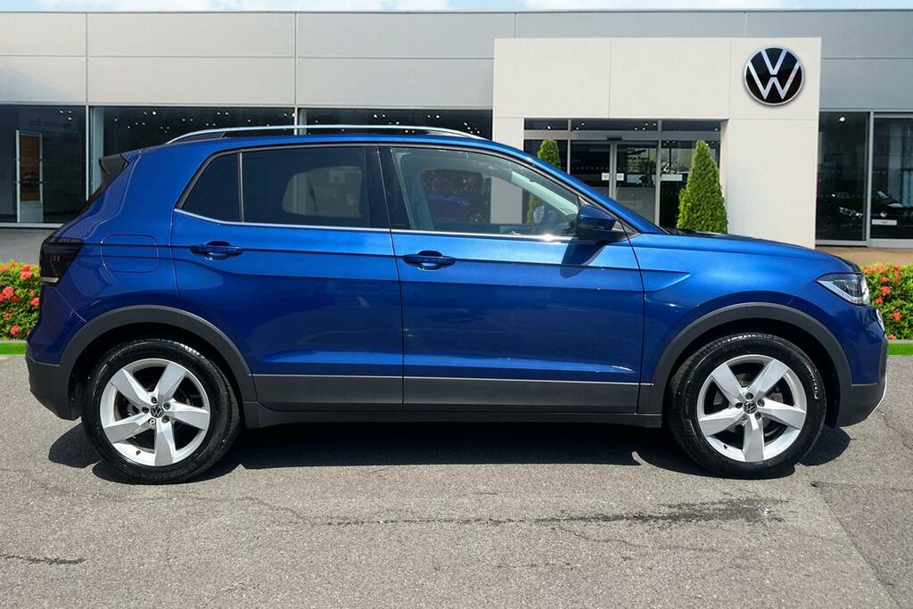 Volkswagen T-Cross 1.5 Tsi Evo Sel Dsg Blue #4