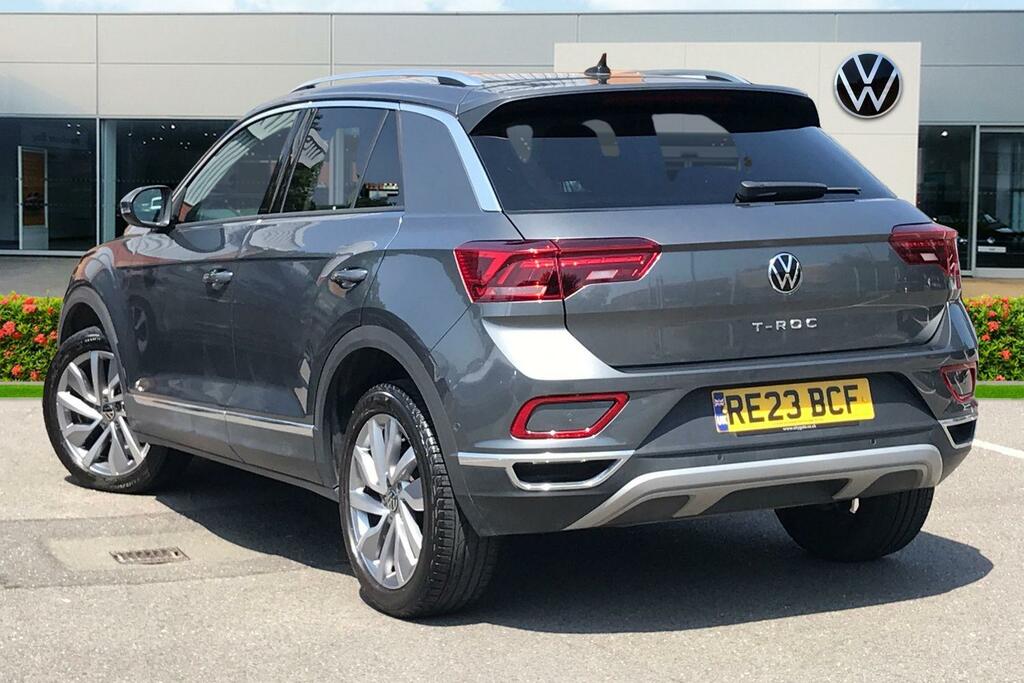 Volkswagen T-Roc 1.5 Tsi Style Dsg Grey #3