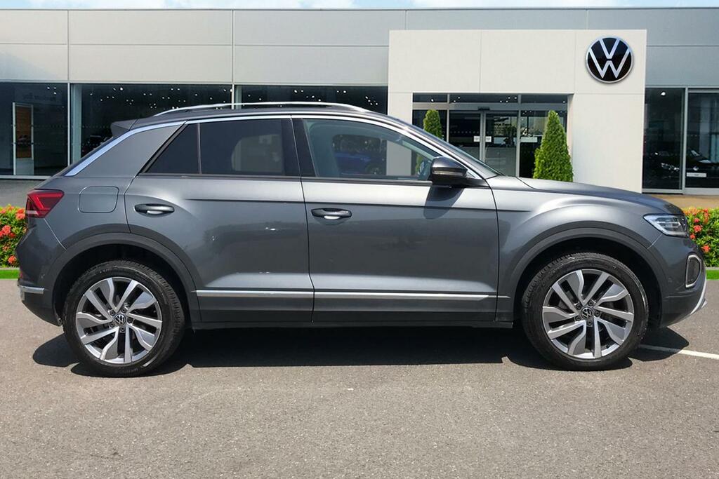 Volkswagen T-Roc 1.5 Tsi Style Dsg Grey #4