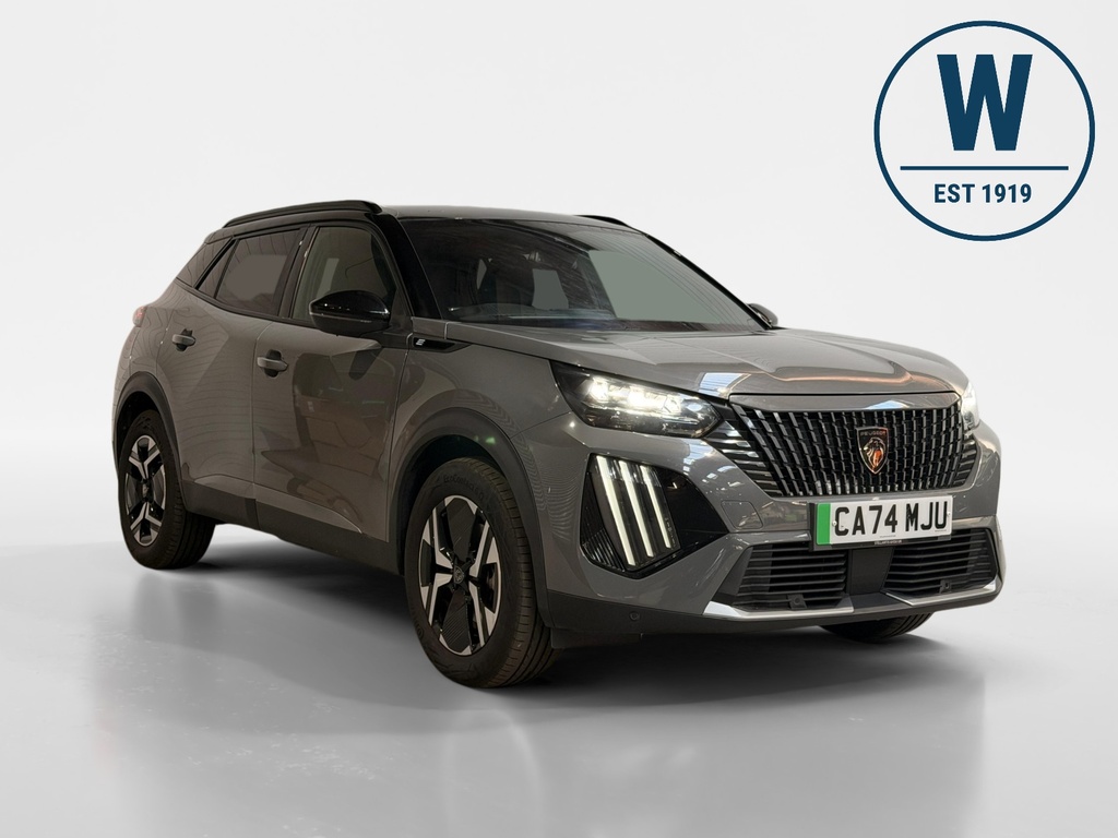 Peugeot e-2008 50Kwh Gt Suv 7Kw Charger 136 Grey