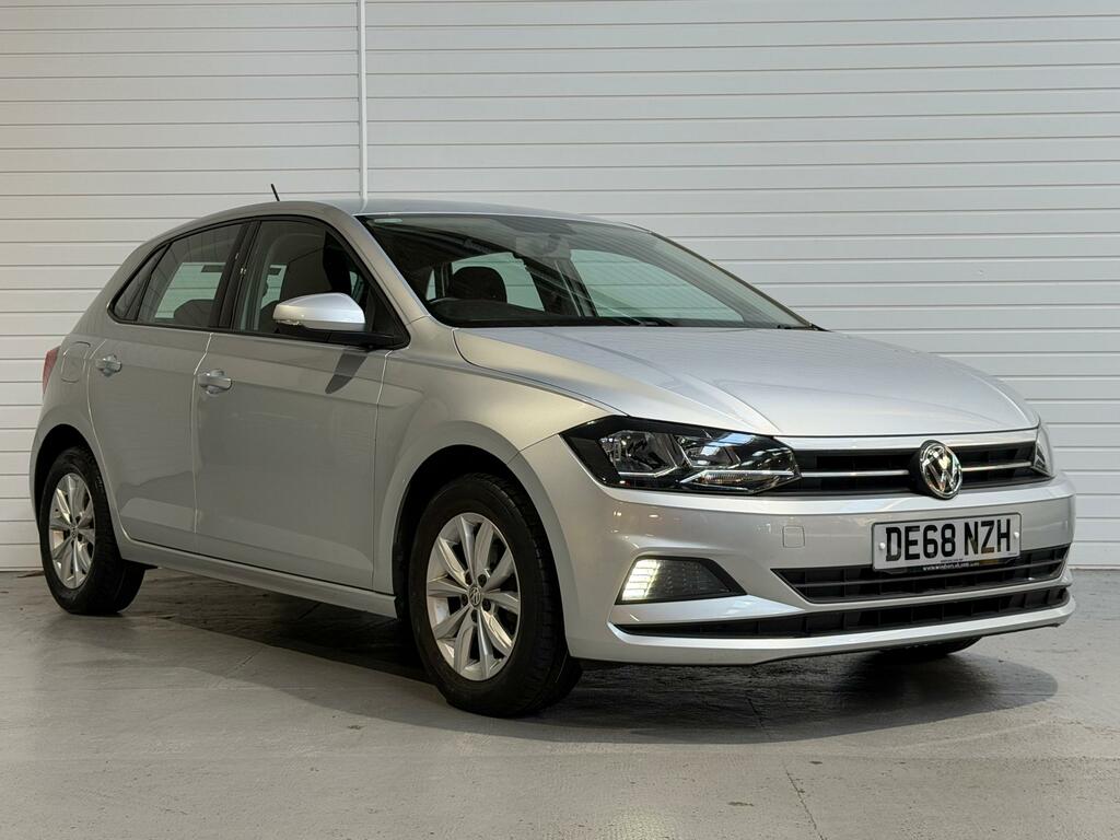 Volkswagen Polo 1.0 Tsi Se Hatchback Euro 6 Ss DE68NZH Silver #2
