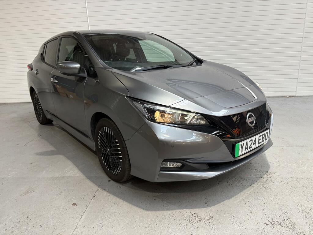 Nissan Leaf 39Kwh N-connecta Hatchback 150 YA24EBO Grey #4