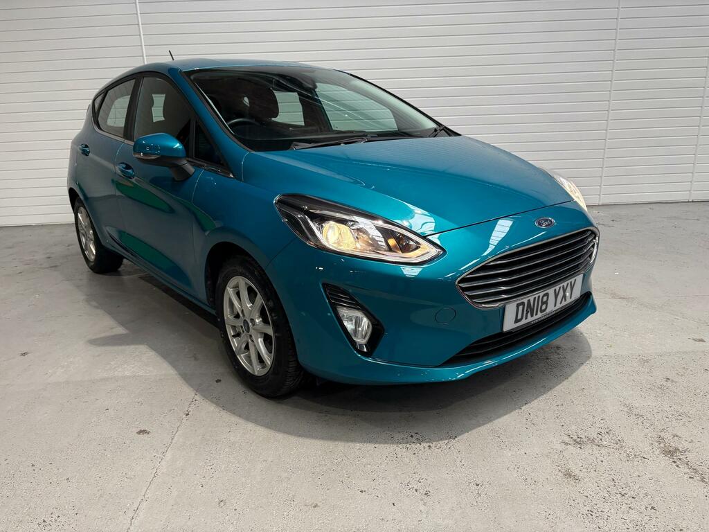 Ford Fiesta 1.0T Ecoboost Zetec Hatchback Eu Blue