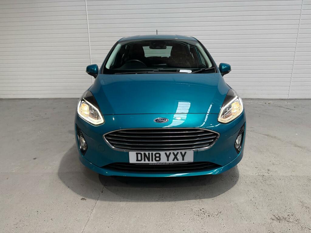 Ford Fiesta 1.0T Ecoboost Zetec Hatchback Eu DN18YXY Blue #2