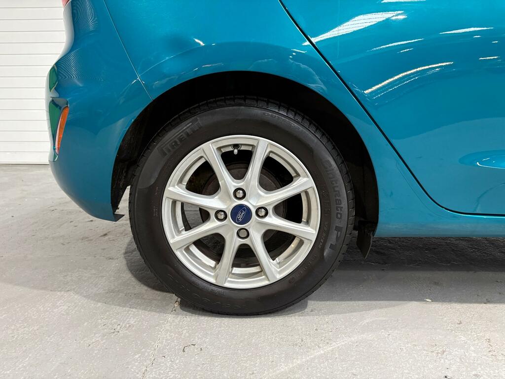 Ford Fiesta 1.0T Ecoboost Zetec Hatchback Eu DN18YXY Blue #5