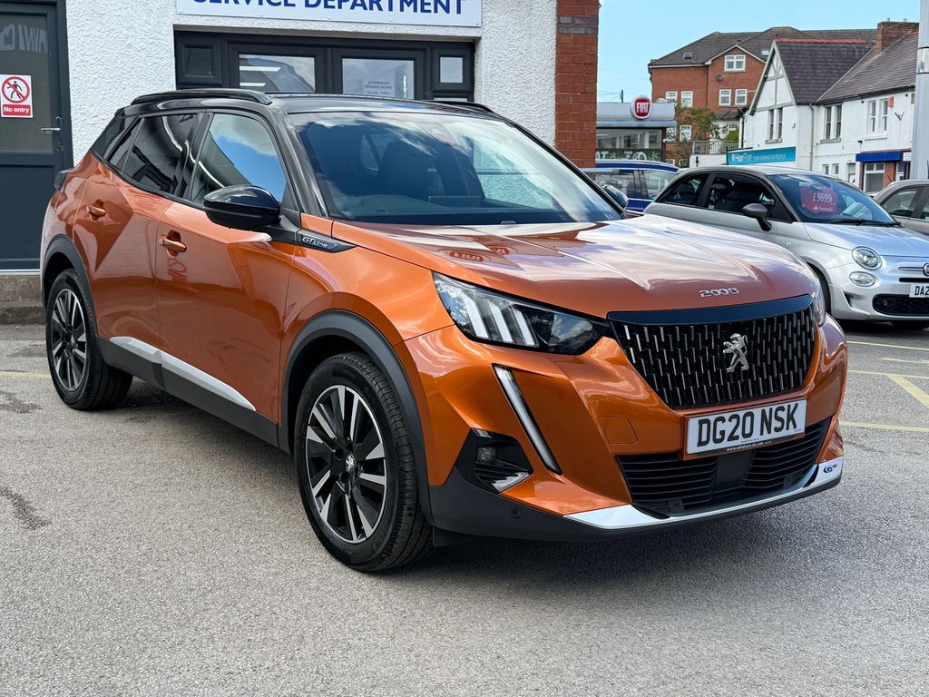Peugeot 2008 1.2 Puretech Gt Line Suv Eat Euro 6 S Orange