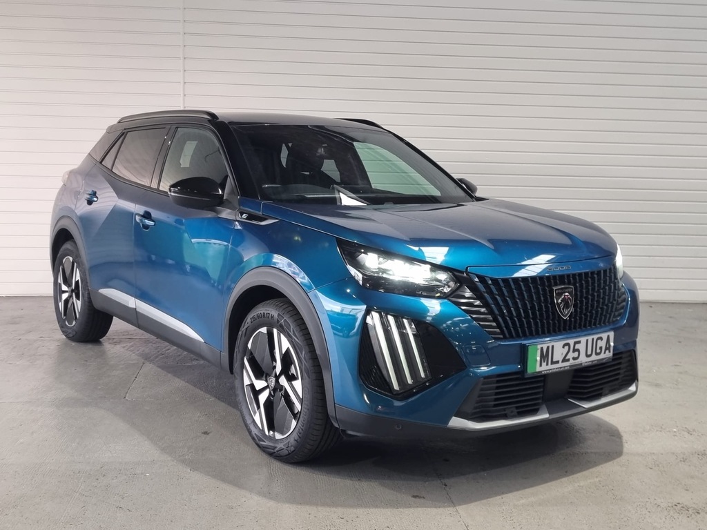 Peugeot e-2008 50Kwh Gt Suv 7Kw Charger 136 Blue