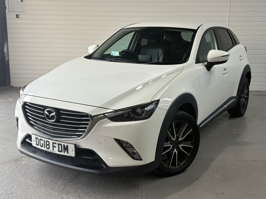 Mazda CX-3 2.0 Skyactiv-g Sport Nav Suv Eur White #4