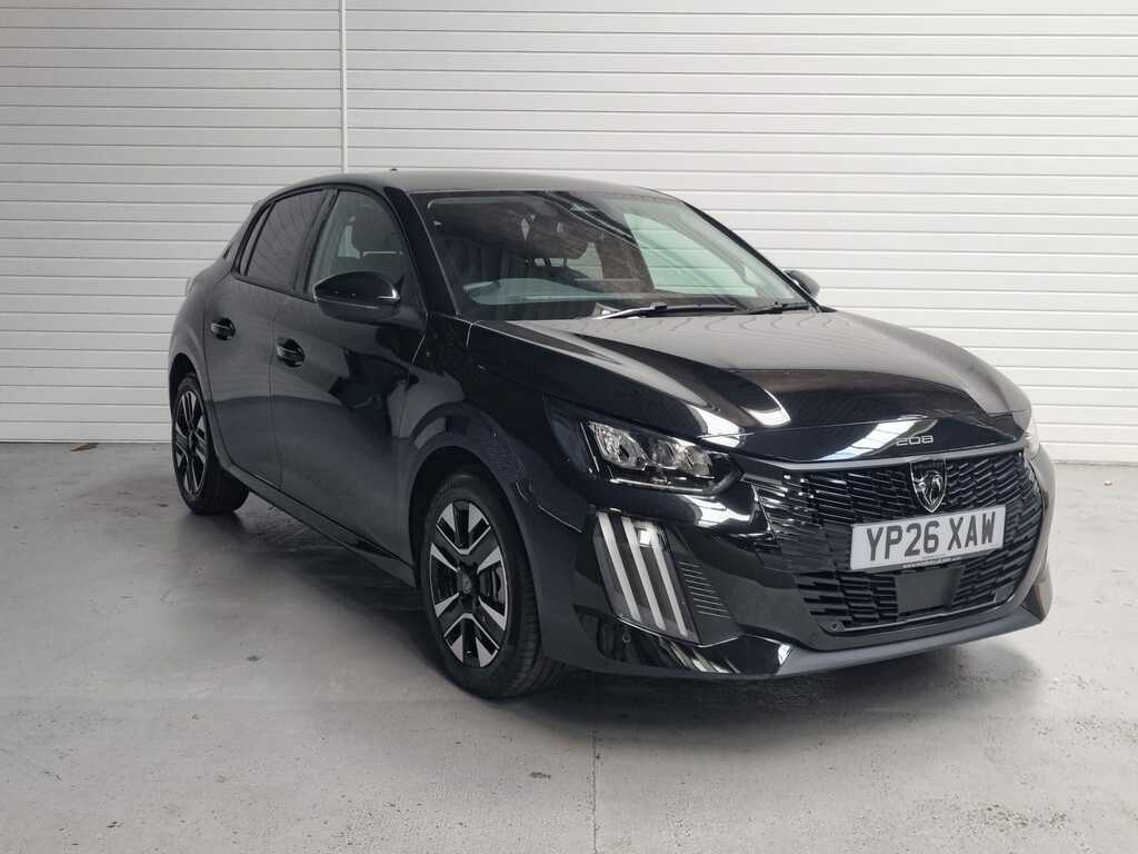 Peugeot 208 1.2 Allure Hatchback Hybrid E-dsc6 Euro Black