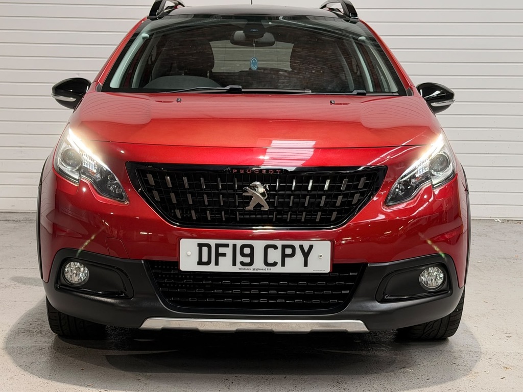Peugeot 2008 1.2 Puretech Gpf Gt Line Suv Eat Euro 6 Red #3