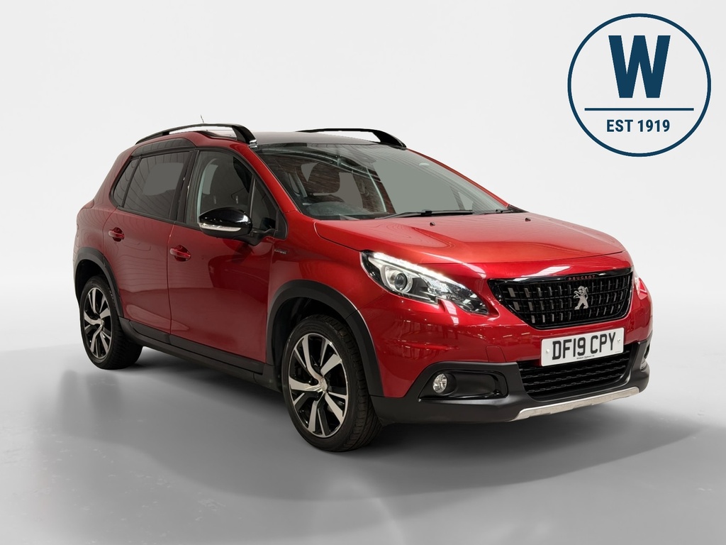 Peugeot 2008 1.2 Puretech Gpf Gt Line Suv Eat Euro 6 Red