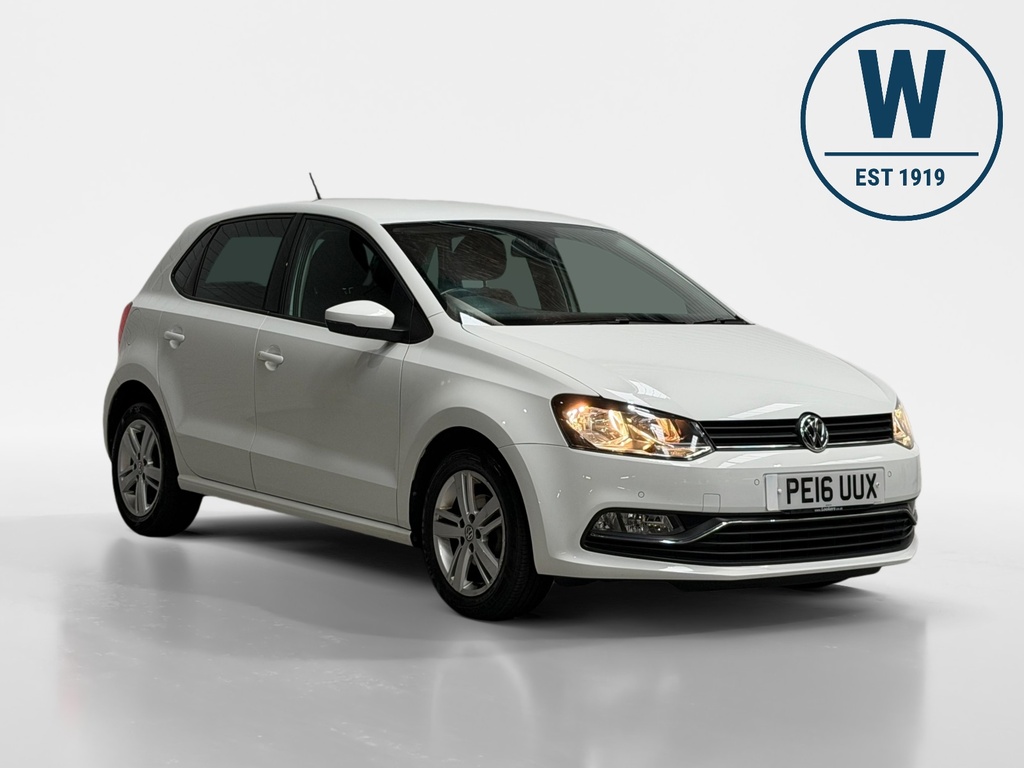 Volkswagen Polo 1.4 Tdi Bluemotion Tech Match Hatchback White