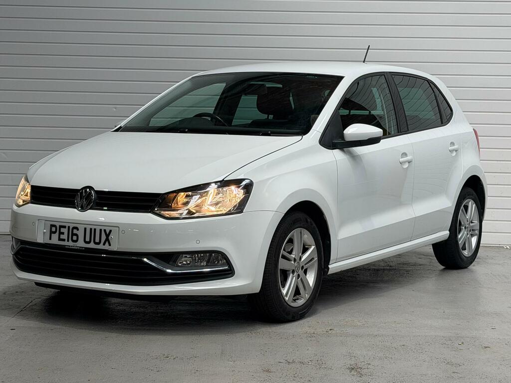 Volkswagen Polo 1.4 Tdi Bluemotion Tech Match Hatchback White #5