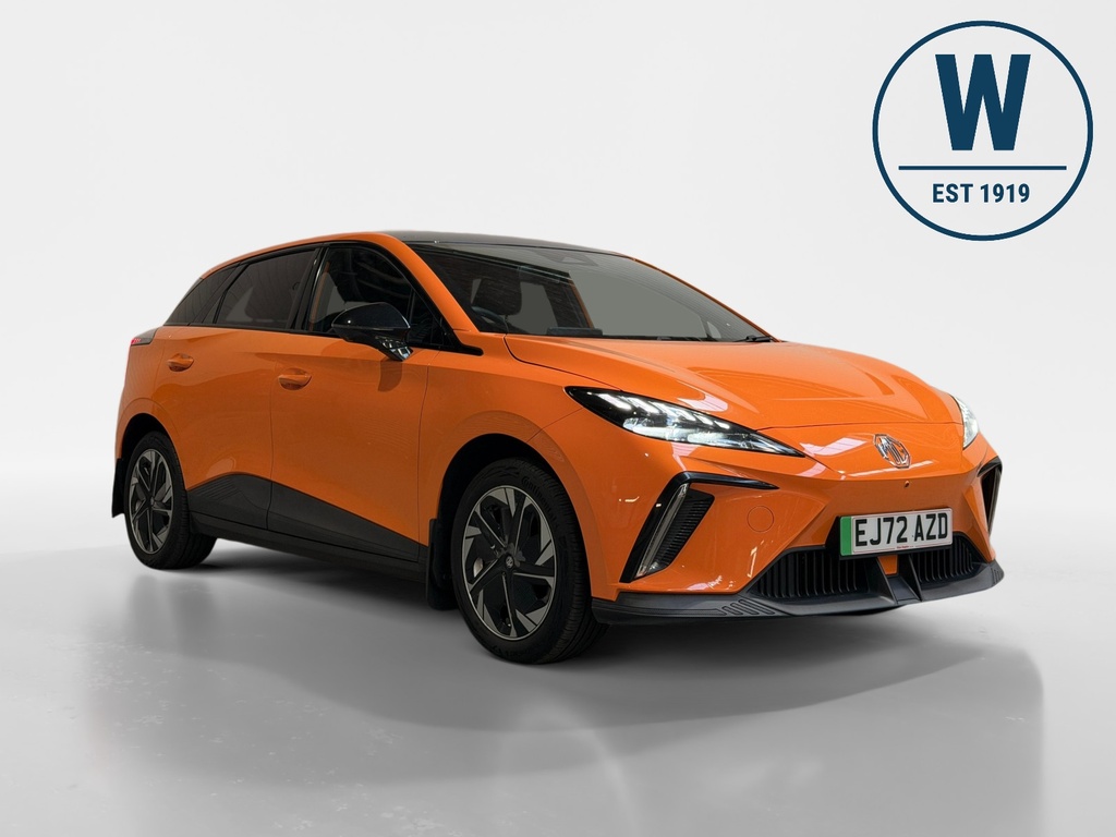MG MG4 64Kwh Trophy Long Range Hatchback Aut EJ72AZD Orange