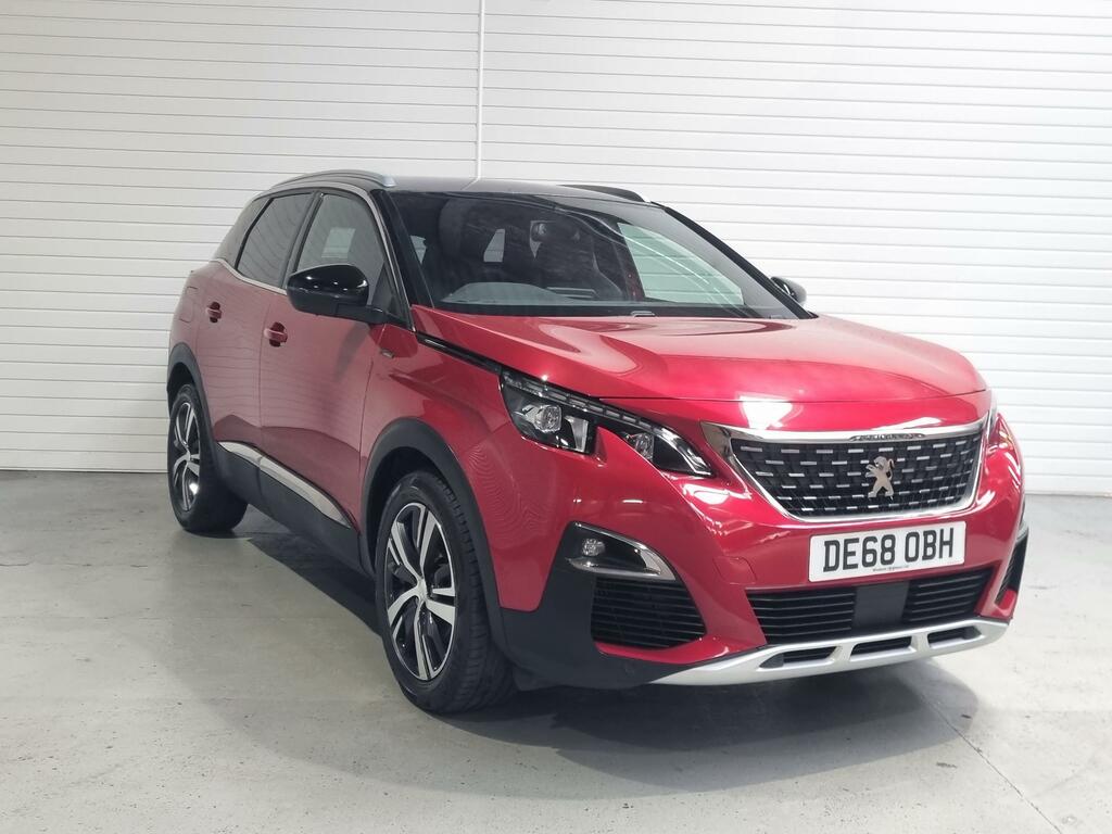 Peugeot 3008 1.2 Puretech Gt Line Suv Euro 6 Red