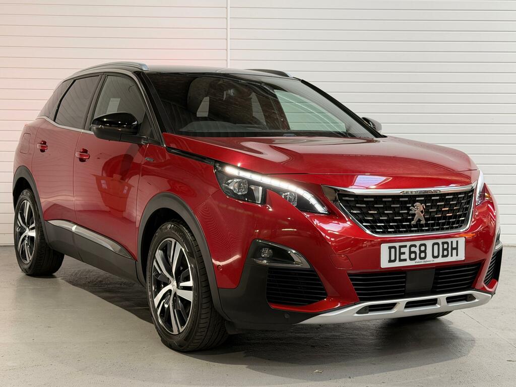 Peugeot 3008 1.2 Puretech Gt Line Suv Euro 6 DE68OBH Red