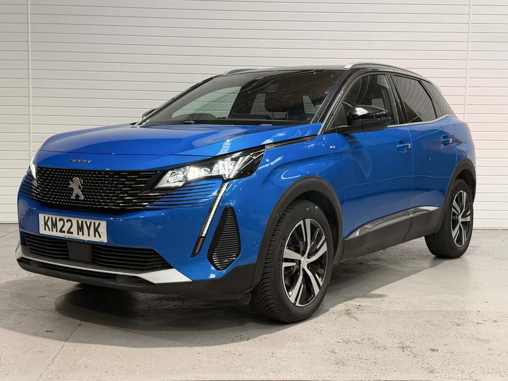 Peugeot 3008 1.2 Puretech Gt Suv Eat Euro 6 Ss 1 Blue