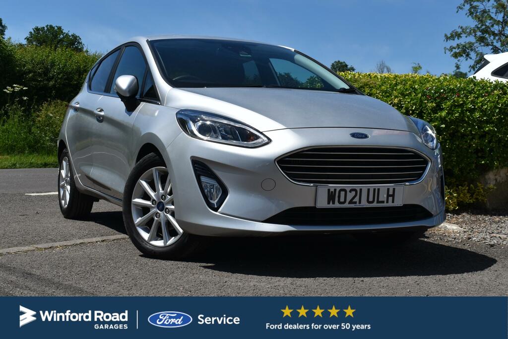 Ford Fiesta 1.0 125Ps Titanium Wo21ulh Silver