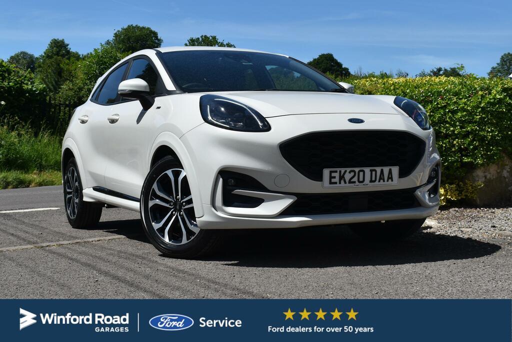 Ford Puma 1.0 125Ps St-line Ek20daa White