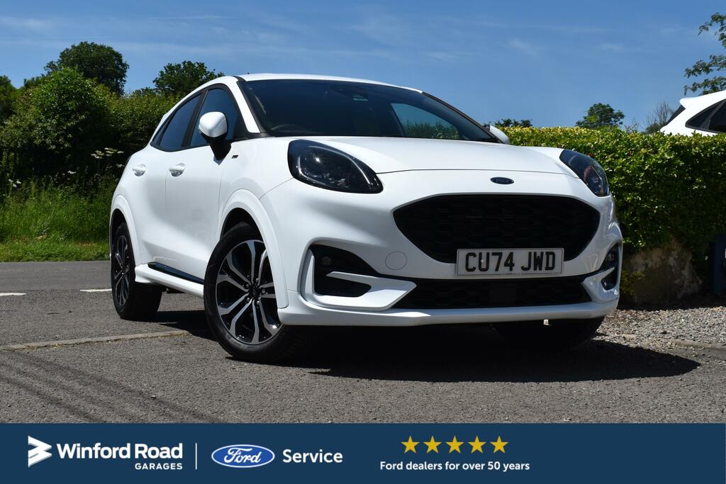 Ford Puma 1.0 155Ps St-line Cu74jwd White