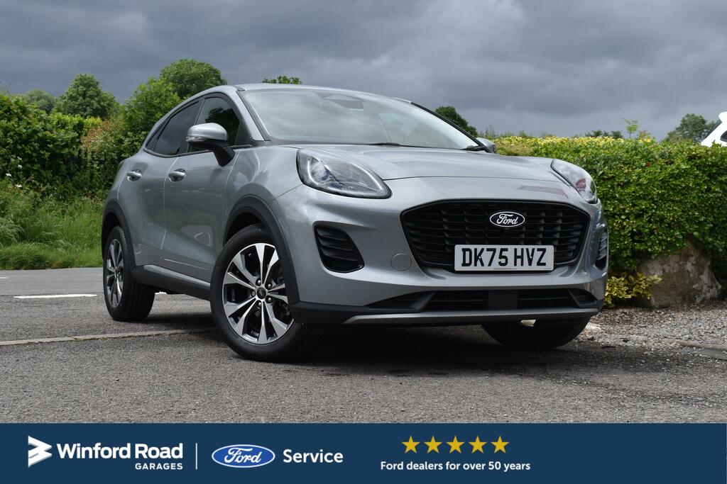 Ford Puma 1.0 125Ps Titanium Dk75hvz DK75HVZ Silver
