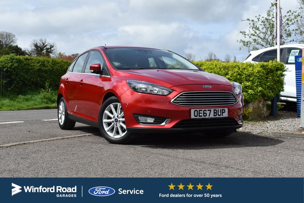 Ford Focus 1.0 125Ps Titanium Oe67bup Red