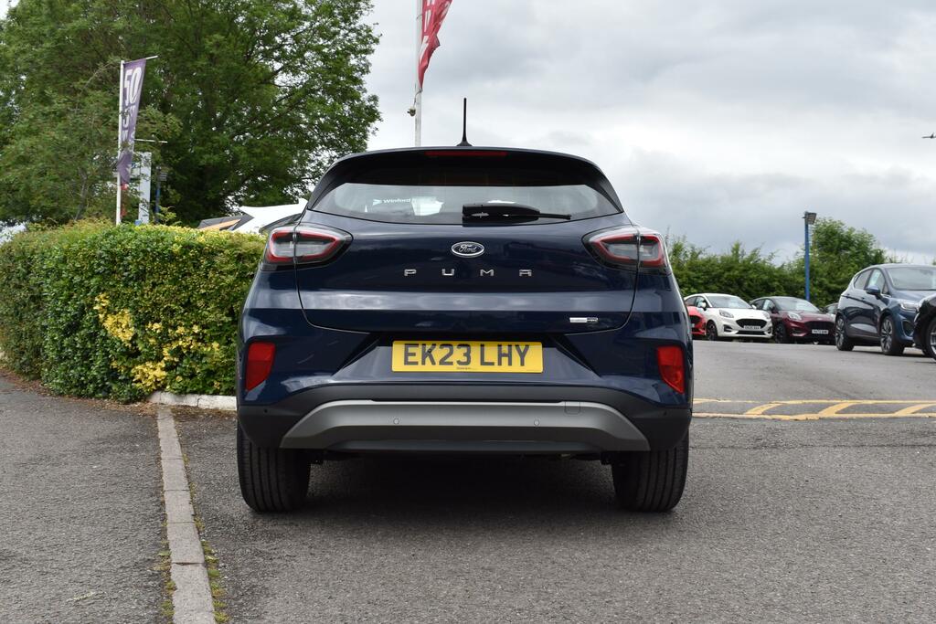 Ford Puma 1.0T Ecoboost Mhev Titanium Suv Hybrid EK23LHY Blue #5