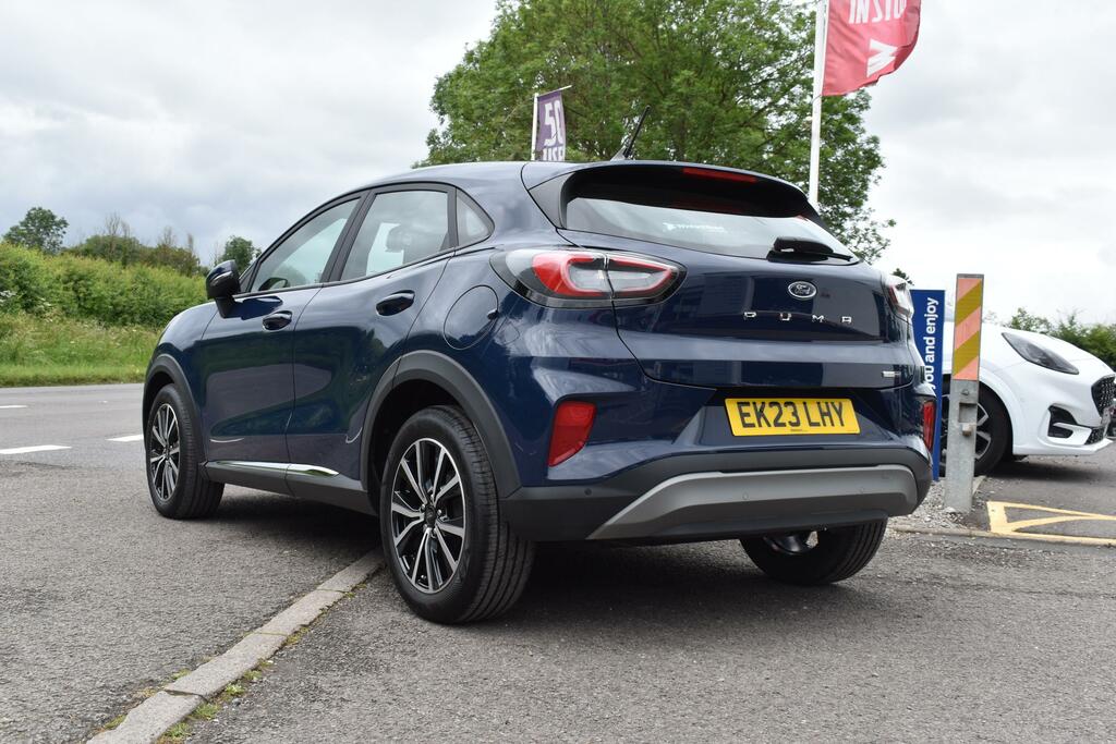 Ford Puma 1.0T Ecoboost Mhev Titanium Suv Hybrid EK23LHY Blue #3