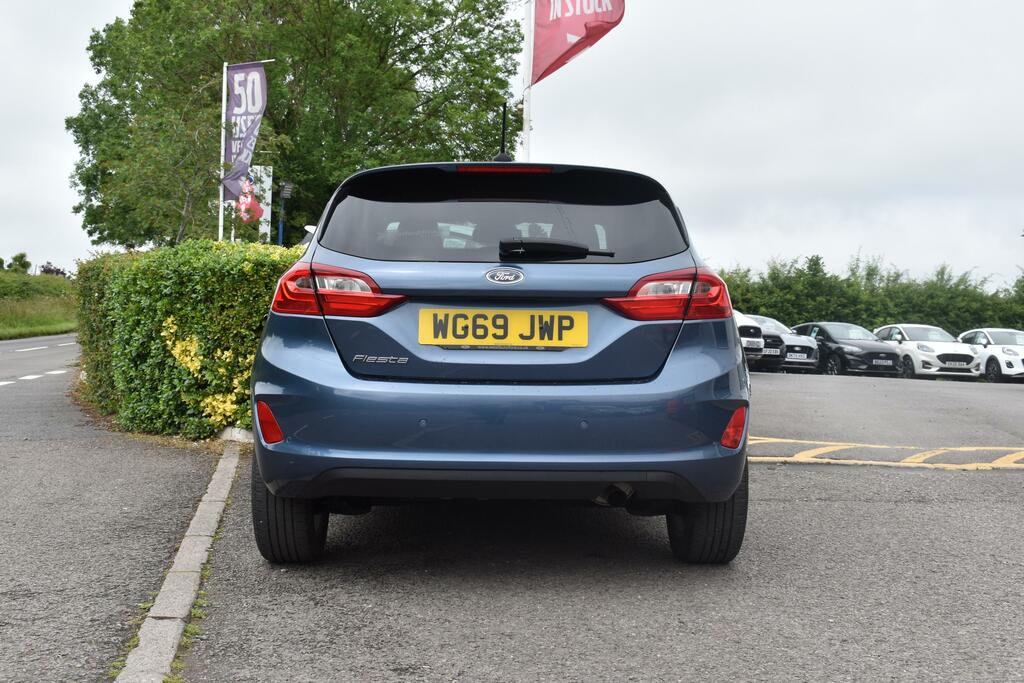 Ford Fiesta 1.0T Ecoboost Gpf Titanium Hatchback Ma WG69JWP Blue #5