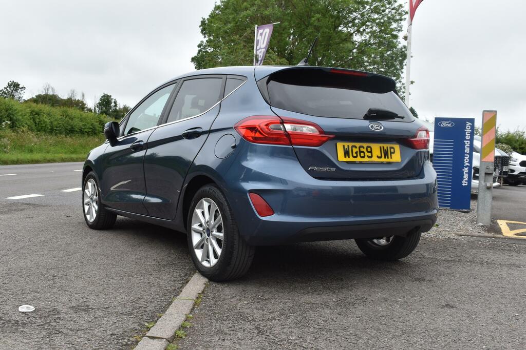 Ford Fiesta 1.0T Ecoboost Gpf Titanium Hatchback Ma WG69JWP Blue #3