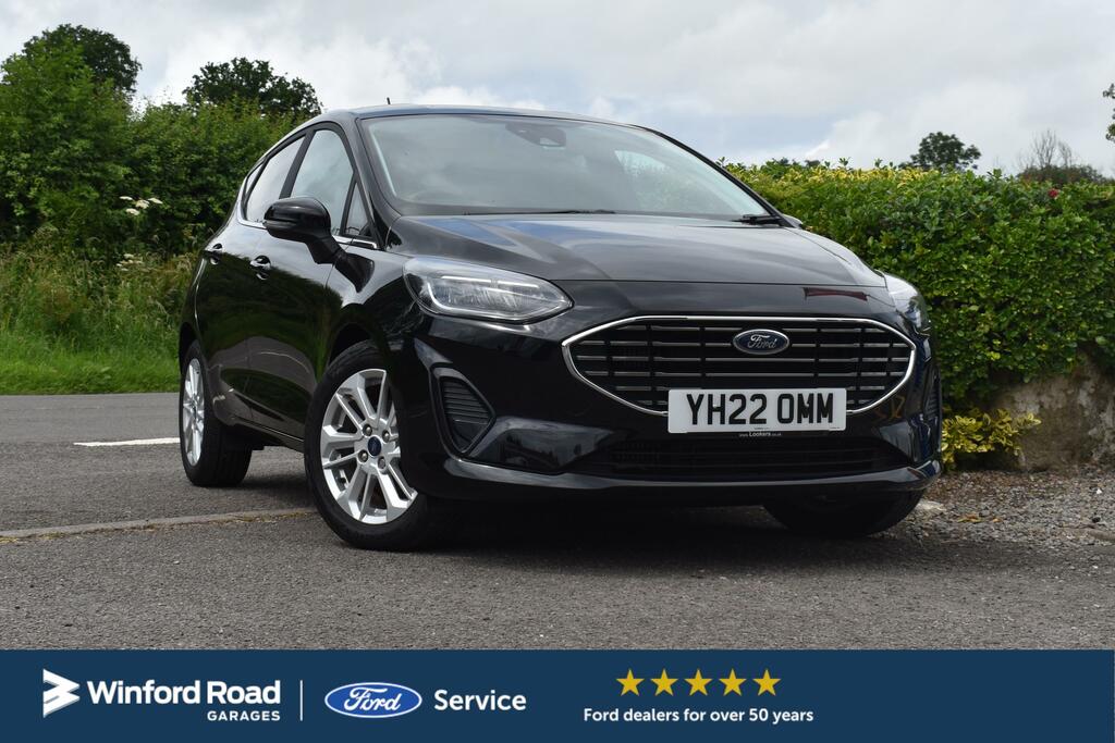 Ford Fiesta 1.0 125Ps Titanium Yh22omm Black