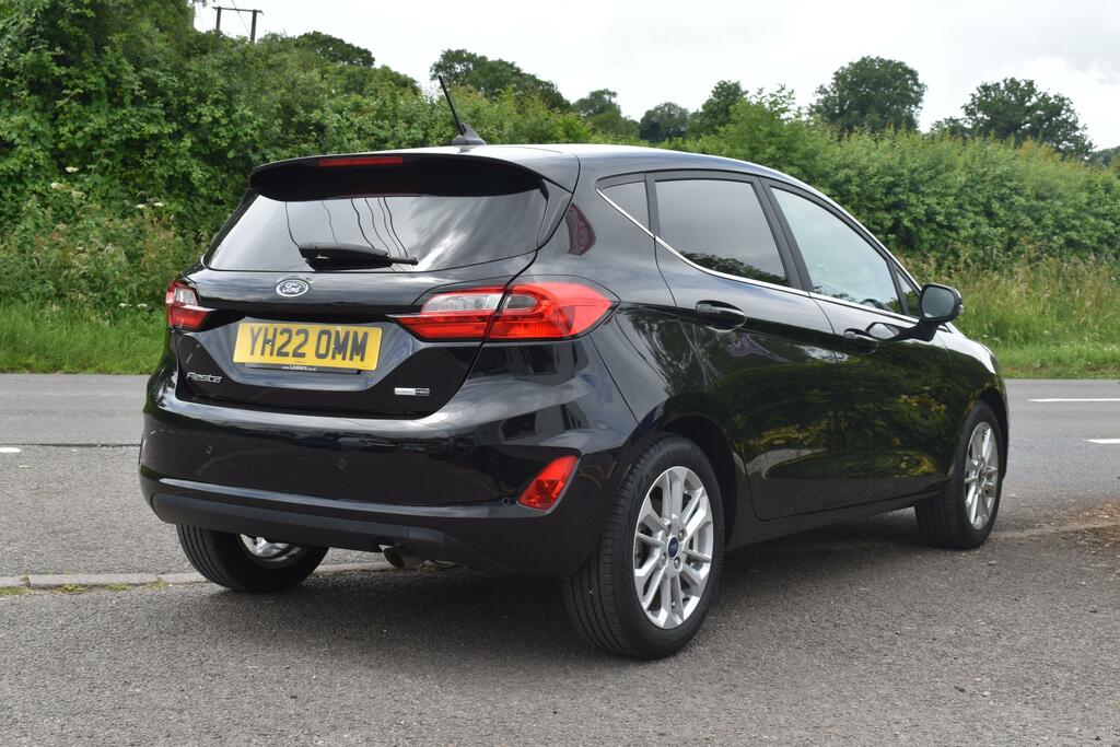 Ford Fiesta 1.0 125Ps Titanium Yh22omm Black #4