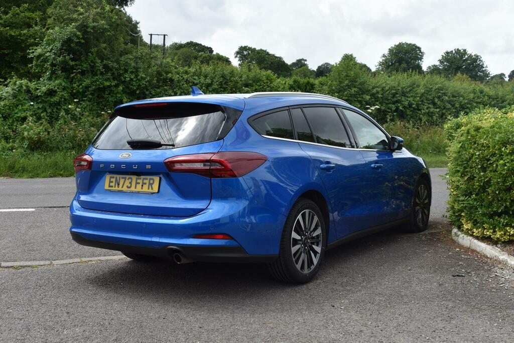 Ford Focus 1.0 155Ps Titanium X Estate En73ffr EN73FFR Blue #4