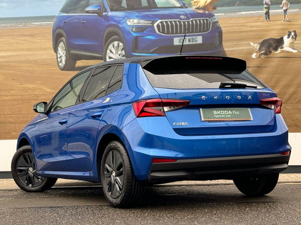 Skoda Fabia 1.0 Tsi Colour Edition Hatchback AP22HCK Blue #3