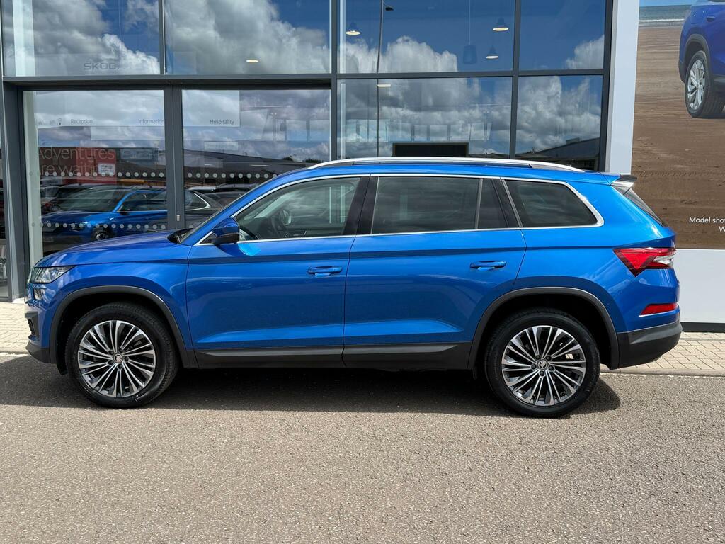 Skoda Kodiaq 2.0 Tdi Se L Executive Suv Dsg Euro 6 PK23ZND Blue #3
