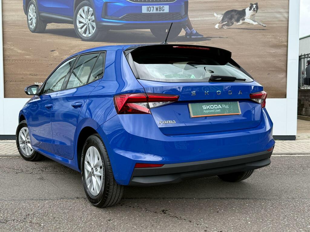 Skoda Fabia 1.0 Mpi Se Edition Hatchback Eur AK25XAP Blue #3