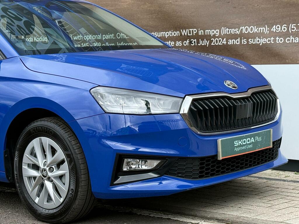 Skoda Fabia 1.0 Mpi Se Edition Hatchback Eur AK25XAP Blue #5